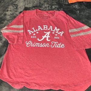 Alabama crimson tide shirt. Plus size